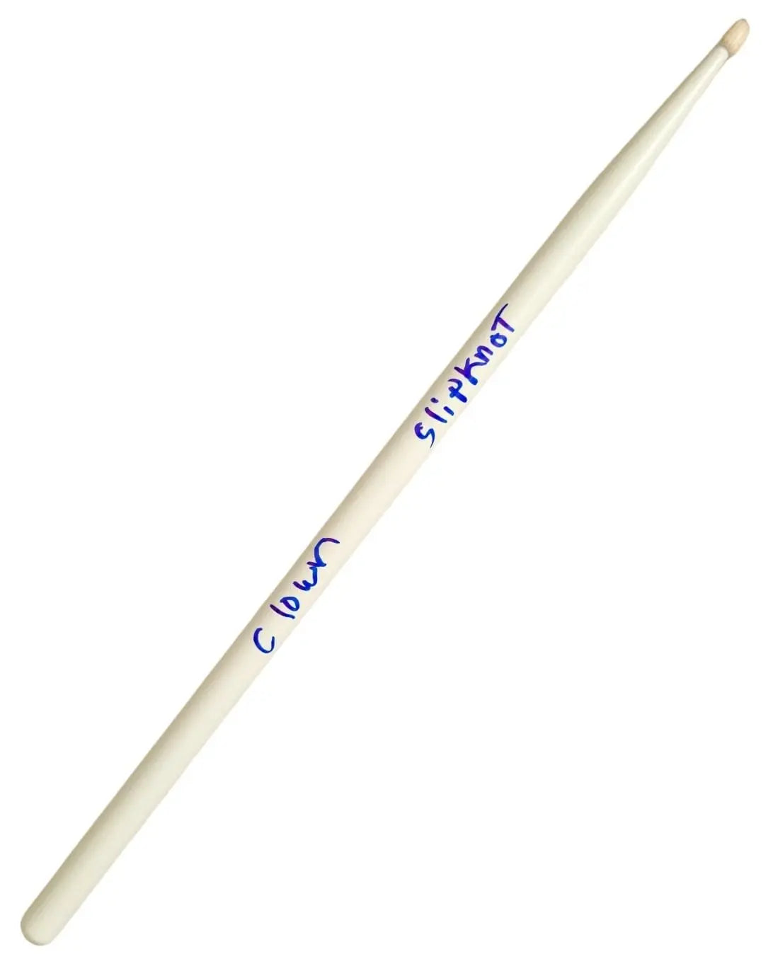 Clown Shawn Crahan Signed Drumstick COA Proof Slipknot Drummer Autographed