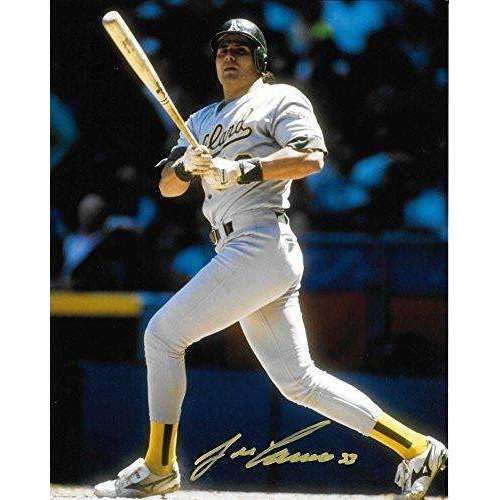 Autographed Jose Canseco 8X10 Oakland A's Photo at 's Sports