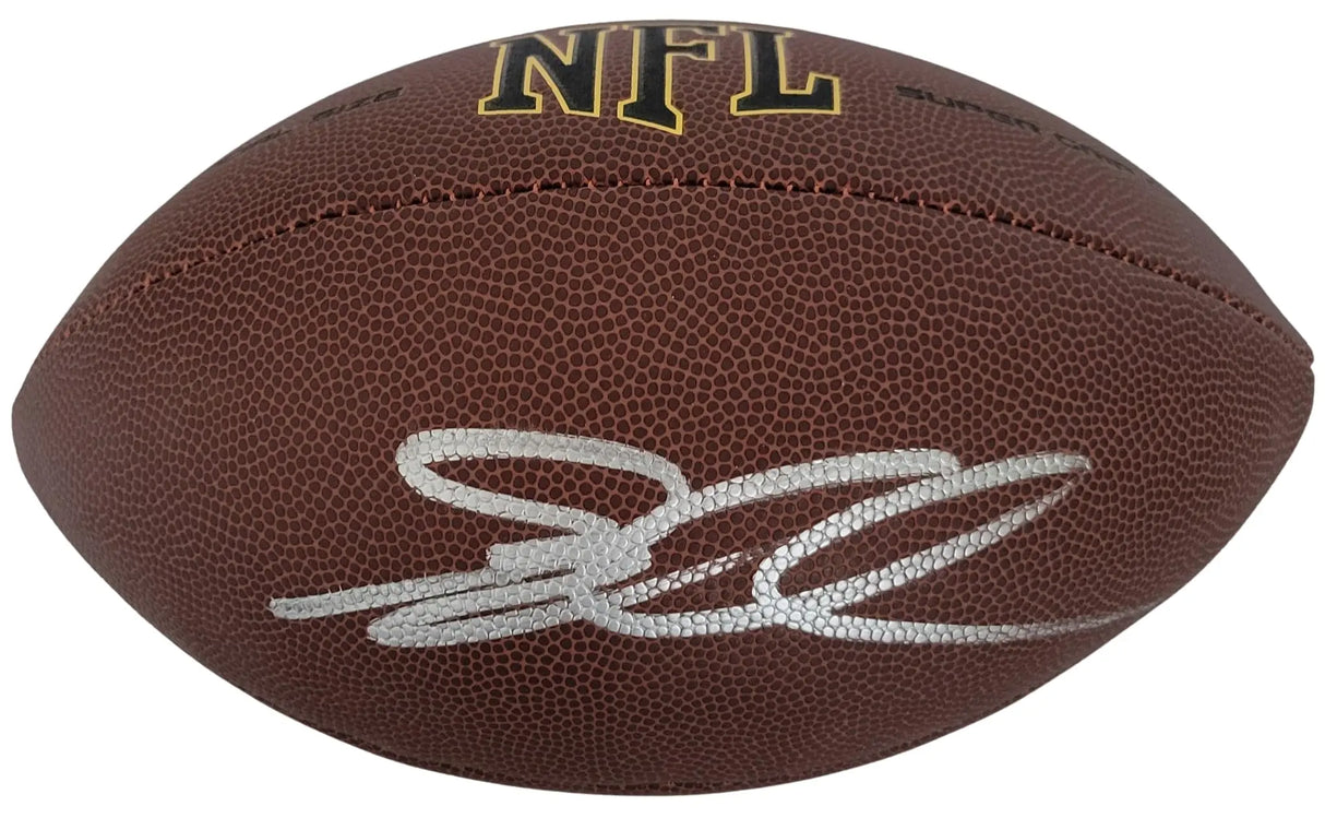 Greg Olsen Signed Football Proof COA Autographed Carolina Panthers Bears Miami