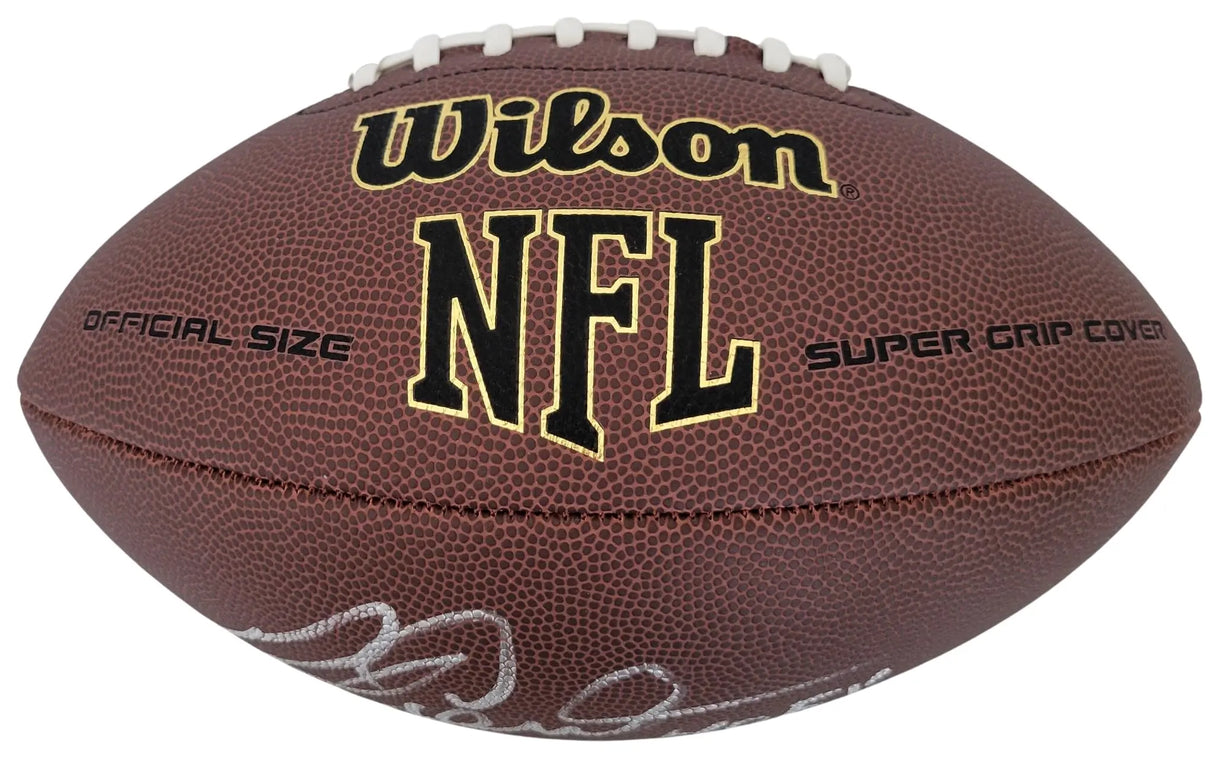 Richard Dent Chicago Bears signed NFL football exact proof COA autographed