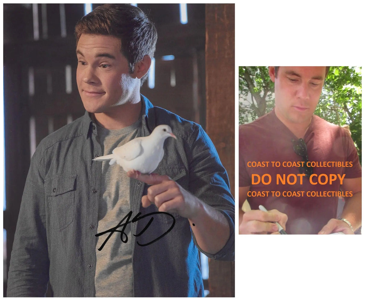 Adam Devine Signed 8x10 Photo Proof COA Autographed Actor Workaholics Comedian STAR..