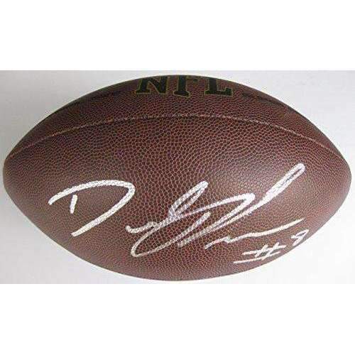 Demetris Robertson California Golden Bears signed, autographed NFL football - COA and proof