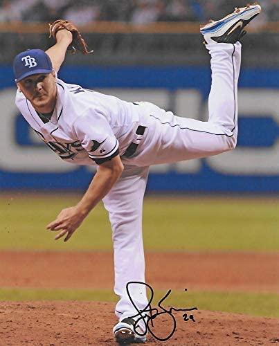 Scott Kazmir Tampa Bay Devil Rays signed, autographed baseball 8x10 photo,proof COA