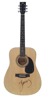 John Mellencamp singer songwriter signed acoustic guitar COA Proof autographed STAR