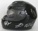 Nascar Drivers signed full size helmet Johnson,Keselowski,Logano + more proof