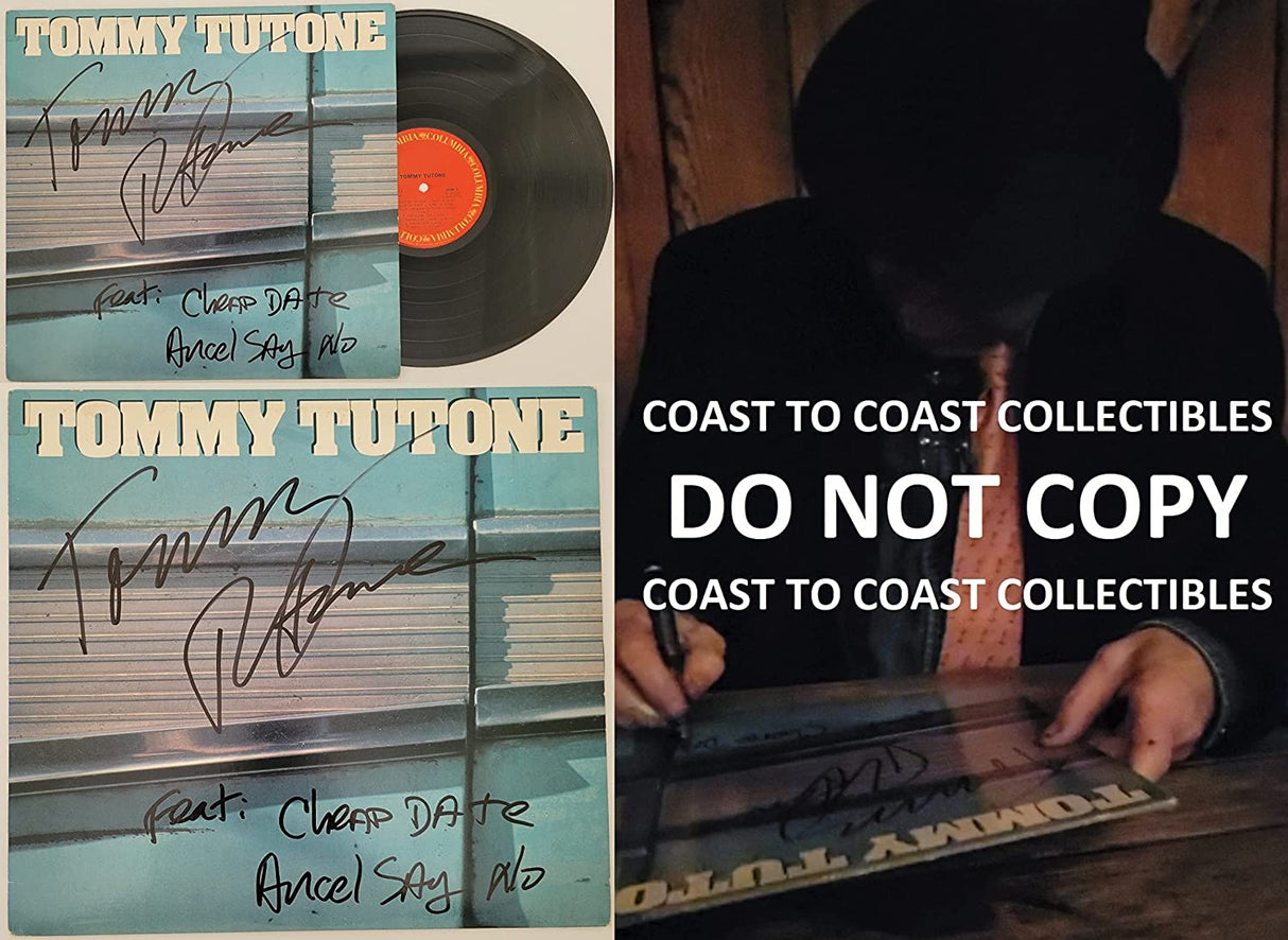 Tommy Heath signed autographed Tommy Tutone album 867-5309 Jenny COA proof Star