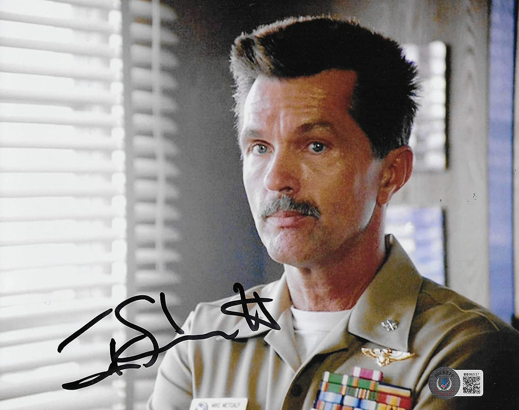 Tom Skerritt actor signed autographed Viper Top Gun 8x10 photo proof Beckett COA. STAR