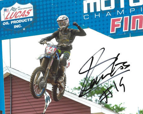 Dylan Ferrandis supercross motocross racer signed 8x10 photo COA proof autographed,