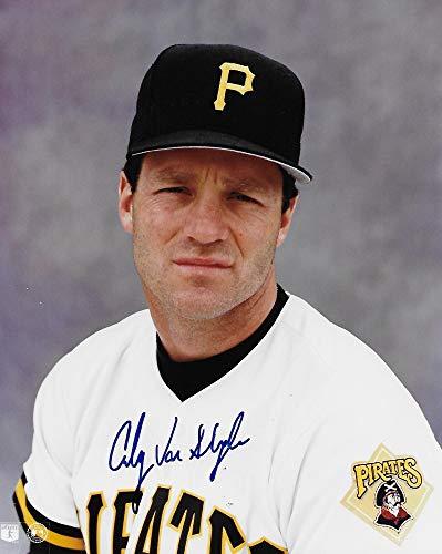ANDY VAN SLYKE PITTSBURGH PIRATES SIGNED AUTOGRAPHED 8X10 W/COA at