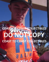 Blake Baggett supercross, Motocross signed, autographed 8x10 photo.proof COA