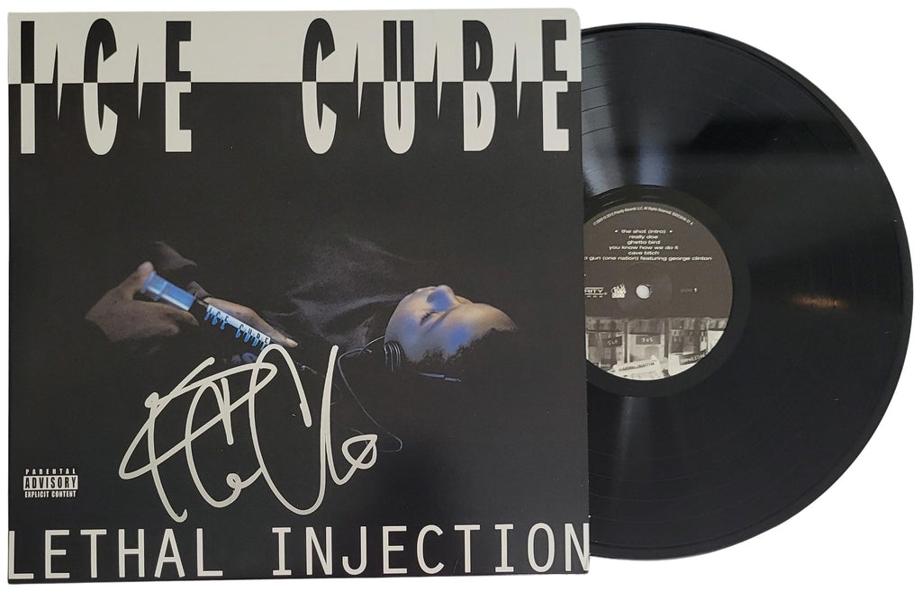 Ice Cube Signed Lethal Injection Album Proof COA Autographed Vinyl Record STAR