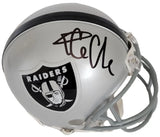 Ice Cube Signed Raiders Helmet Proof Autographed LA Oakland Vegas Los Angeles STAR