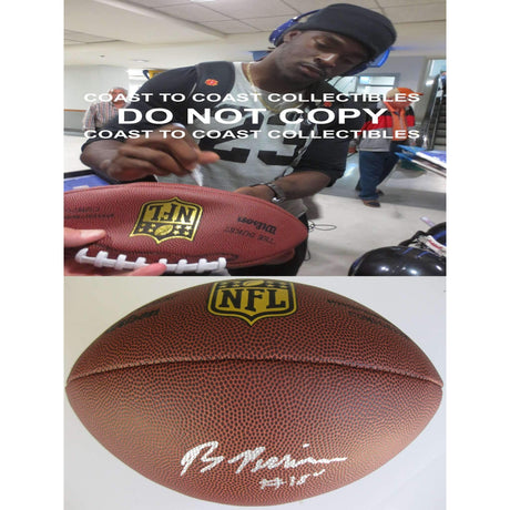 Breshad Perriman Baltimore Ravens, Signed, Autographed, NFL Duke Football,