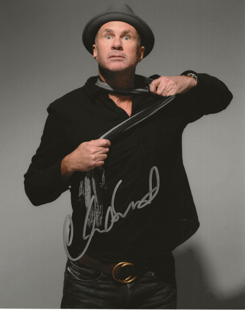 Chad Smith Red Hot Chili Peppers Drummer signed 8x10 photo COA Proof autographed. STAR.