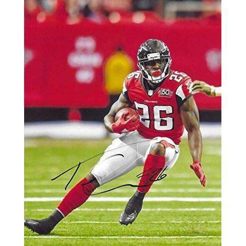 Tevin Coleman Atlanta Falcons, Signed, Autographed, 8X10 Photo, a COA with the Proof Photo of Tevin Signing Will Be Included-