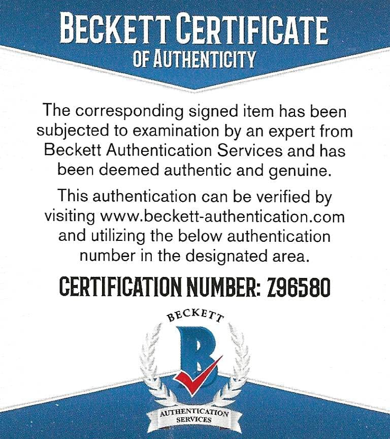 Kordell Stewart Pittsburgh Steelers signed NFL football proof Beckett COA autographed