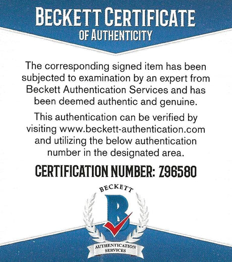 Kordell Stewart Pittsburgh Steelers signed NFL football proof Beckett COA autographed