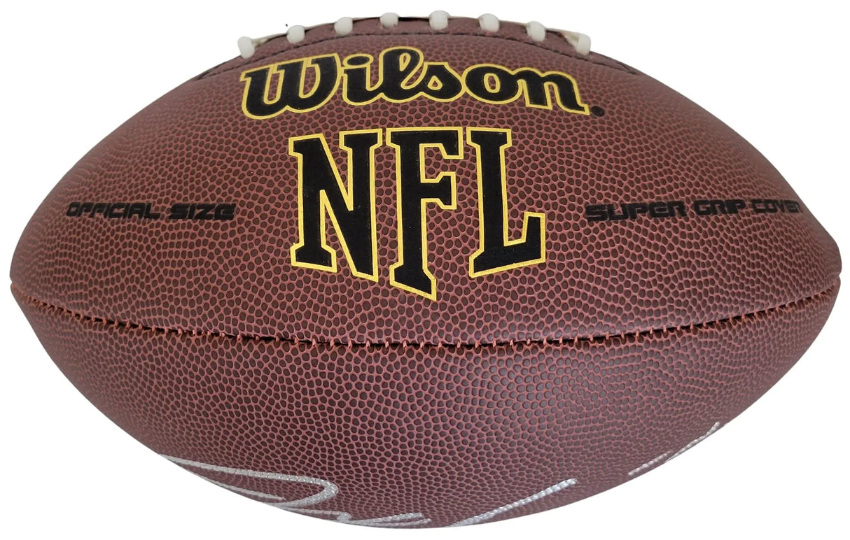 Jaxson Smith Njigba Seattle Seahawks signed NFL football proof COA autographed