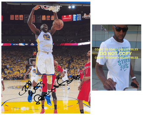 Festus Ezeli signed Golden State Warriors 8x10 photo Proof COA autographed