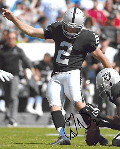 Giorgio Tavecchio, Oakland Raiders, Signed, Autographed, Football 8x10 Photo, a COA with the Proof Photo of Giorgio Signing Will Be Included;