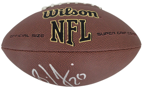 Brian Dawkins Signed Football Proof COA Autographed Philadelphia Eagles Broncos