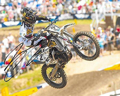 Jason Anderson, Supercross, Motocross, Signed, Autographed, 8X10 Photo, a COA with the Proof Photo of Jason Signing Will Be Included,,