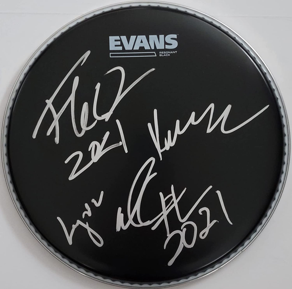 Bone Thugs N Harmony signed 8” Drumhead Flesh Layzie Krayzie Wish COA Proof STAR