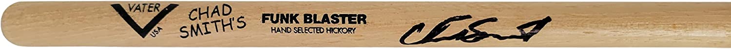 Chad Smith Red Hot Chili Peppers Drummer signed Drumstick COA proof autographed STAR