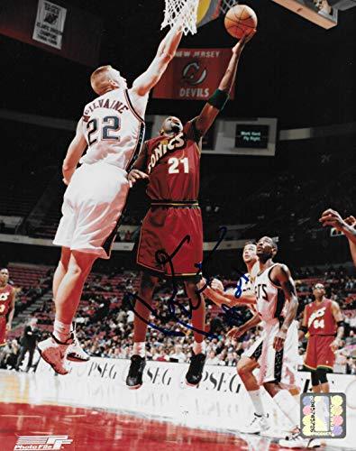 Ruben Patterson autographed Seattle Supersonics basketball 8x10 photo COA