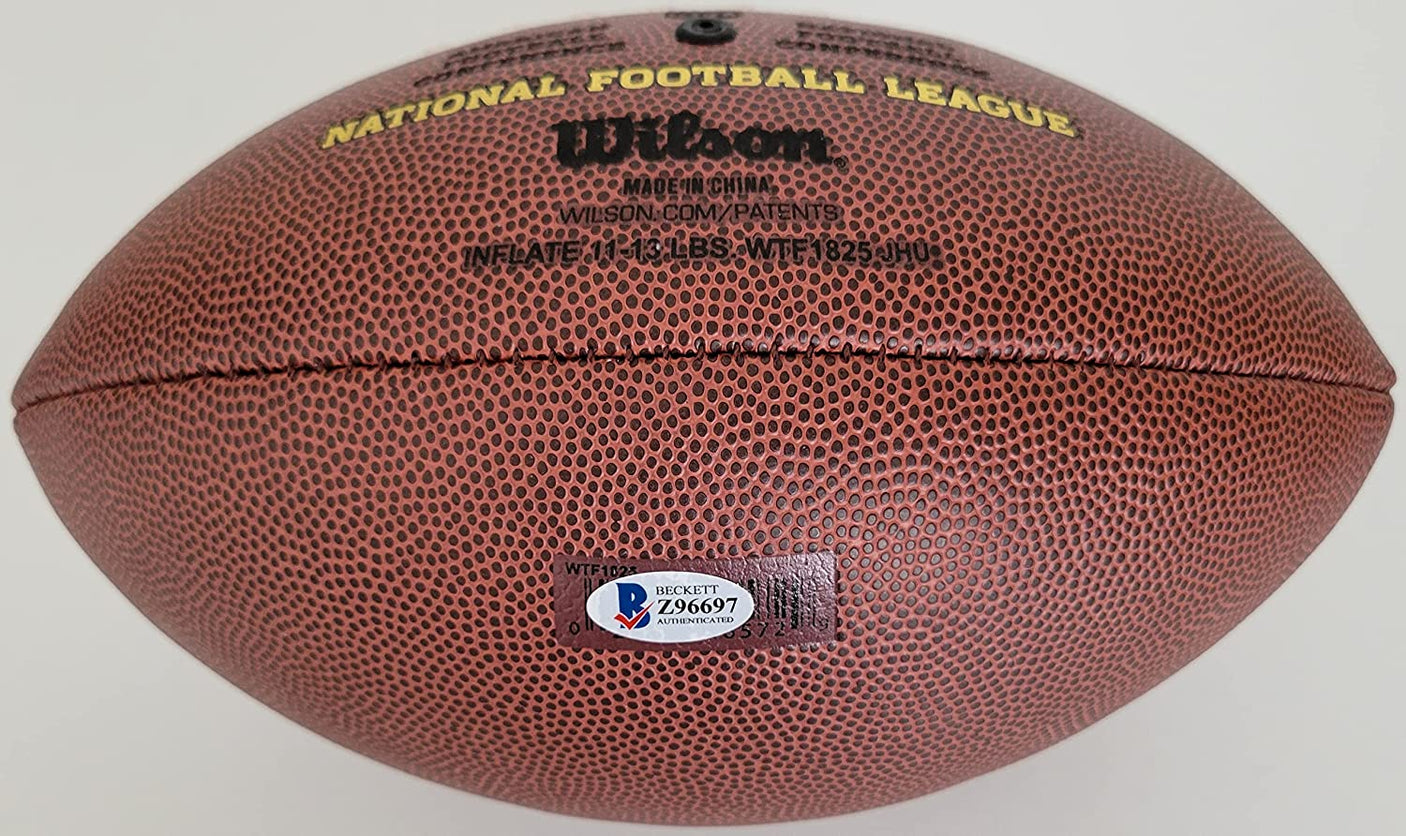 Teddy Bridgewater Panthers Broncos Vikings signed Duke football proof Beckett COA