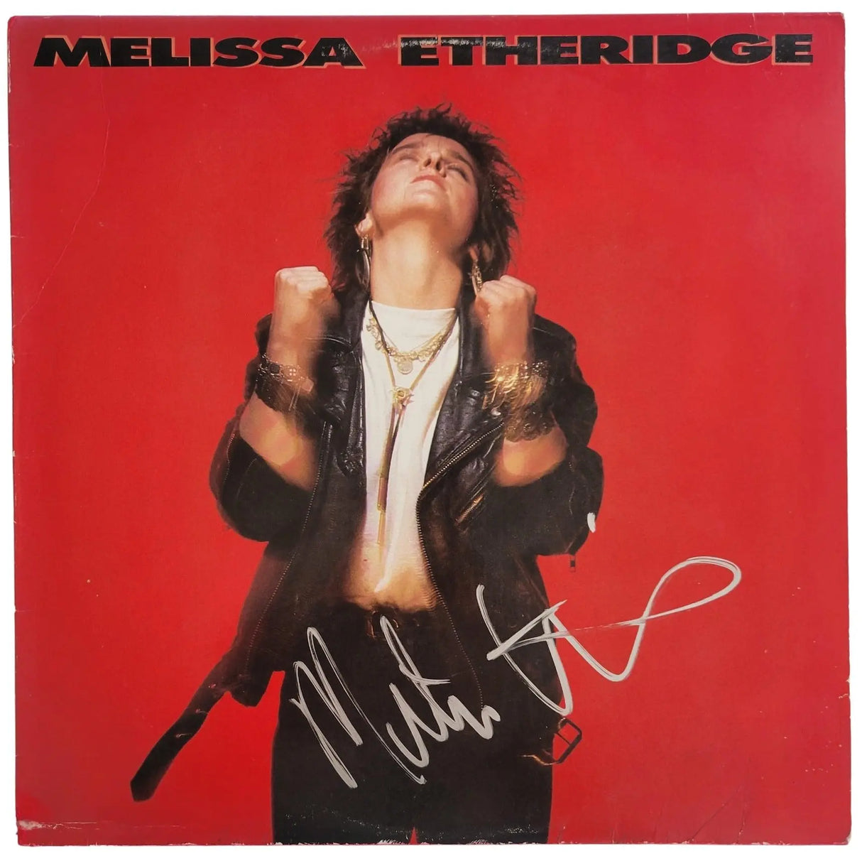 Melissa Etheridge signed Self-Titled album COA proof autographed vinyl record Star