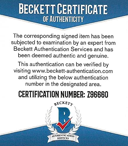 Sean Lee Dallas Cowboys Penn State signed Duke football proof Beckett COA autograph