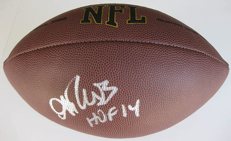 Andre Reed Buffalo Bills Hof autographed NFL football exact proof Beckett COA