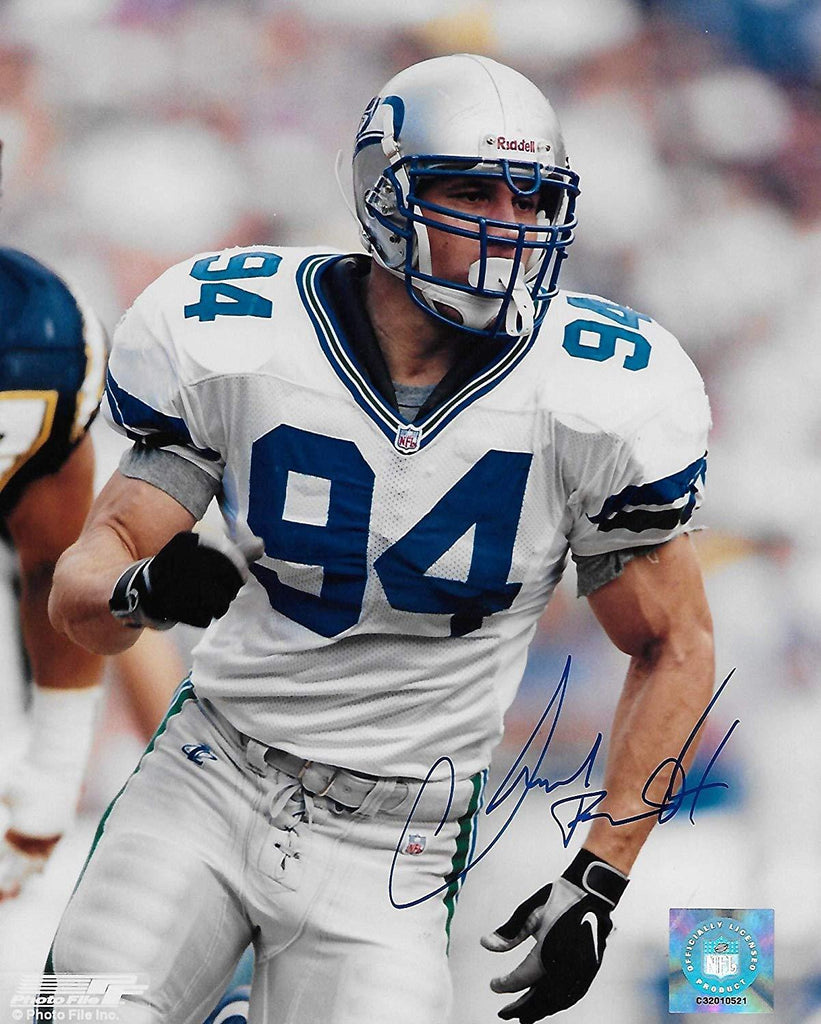 Chad Brown Seattle Seahawks signed autographed, 8x10 Photo, COA with the proof photo will be included,
