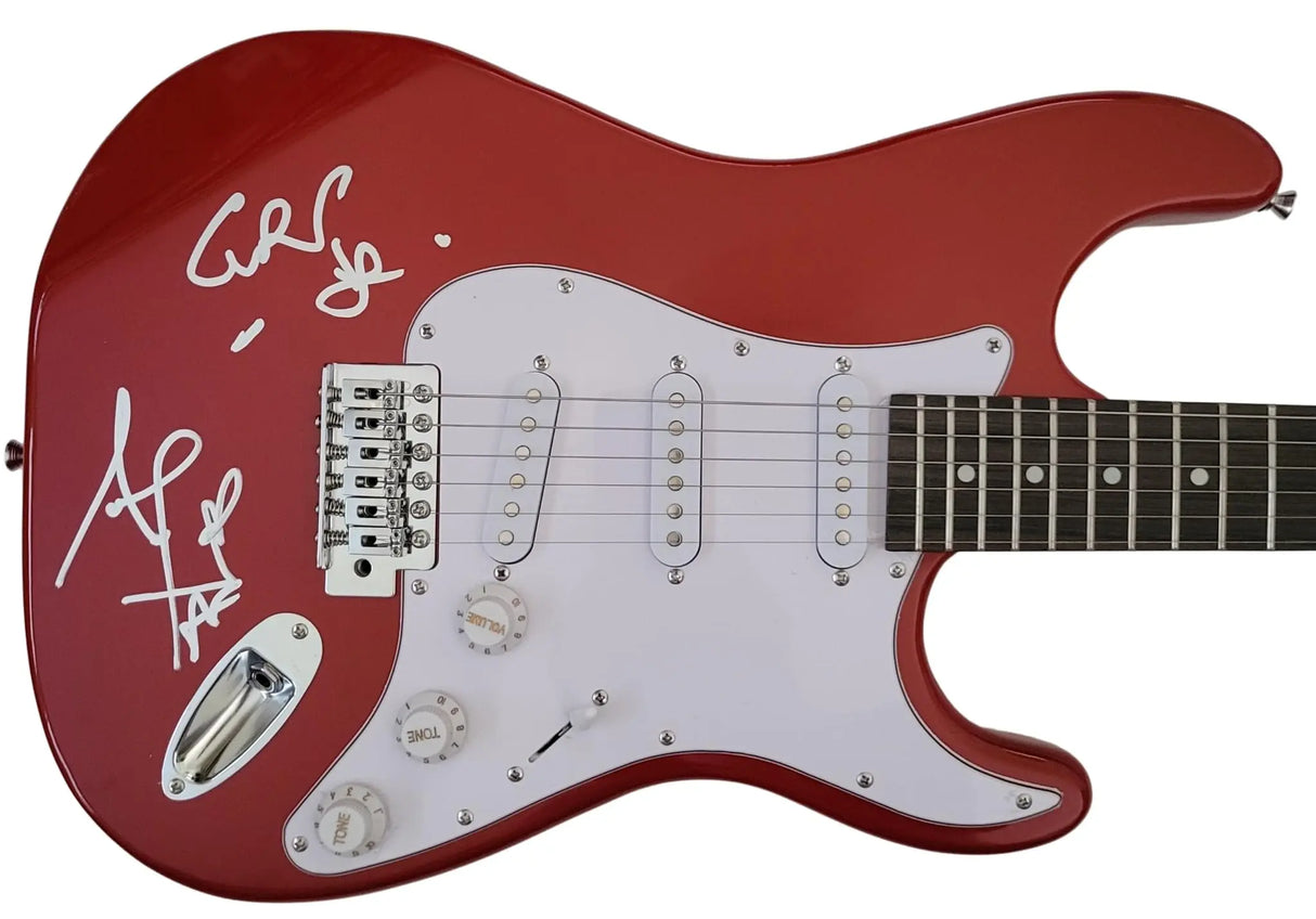 Tears for Fears signed full size electric guitar COA exact proof autographed STAR