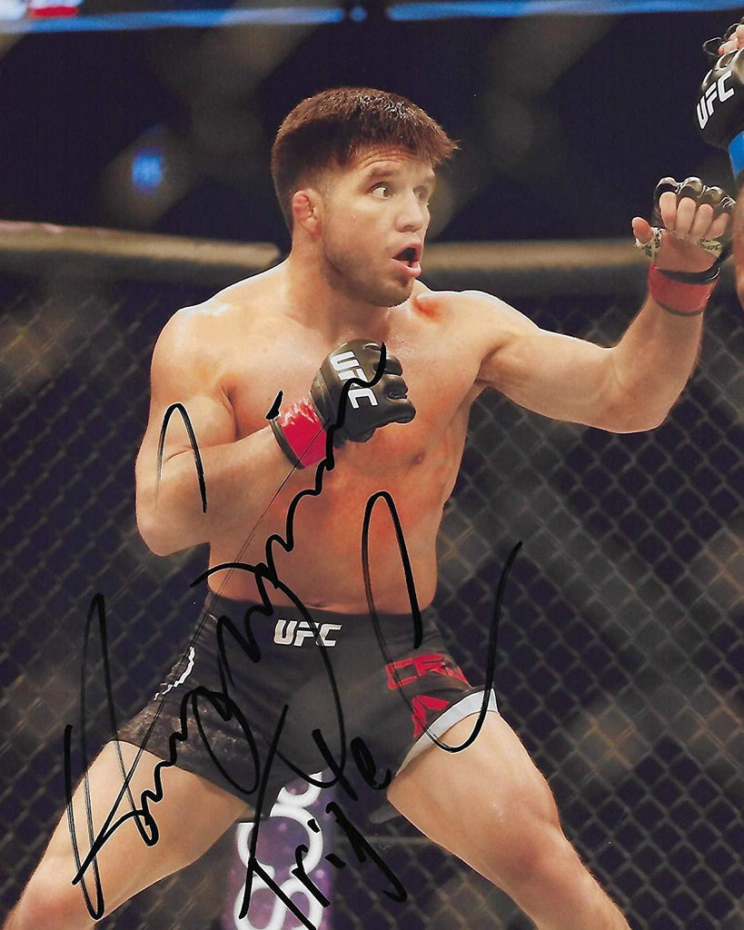 Henry Cejudo Triple C signed, autogrpahed,8x10 photo,proof COA,MMA UFC
