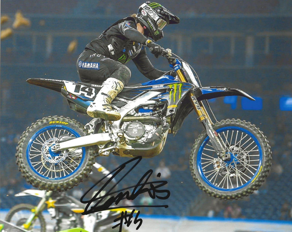 Dylan Ferrandis supercross motocross racer signed 8x10 photo COA proof autographed.,