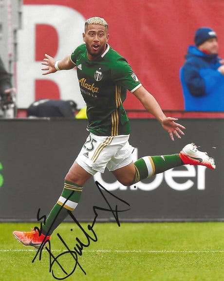Bill Tuiloma signed Portland Timbers soccer 8x10 photo COA Proof autographed