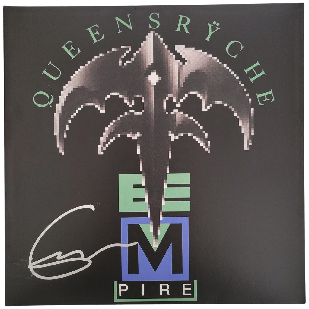 Geoff Tate signed Queesryche Empire Album COA Proof Autographed Vinyl
