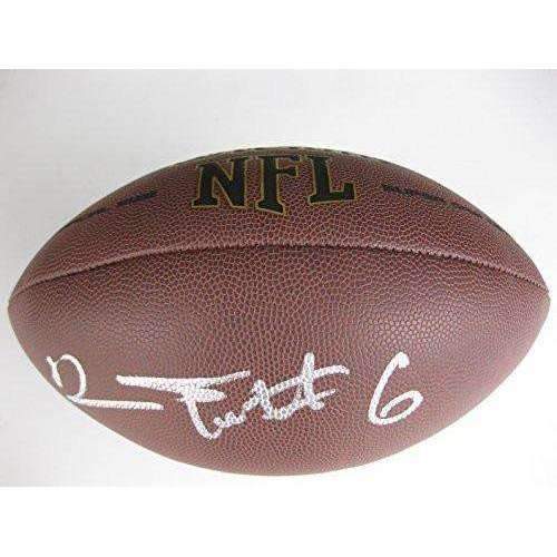 Desmond Trufant Atlanta Falcons, Washington Huskies signed, autographed football - COA and proof