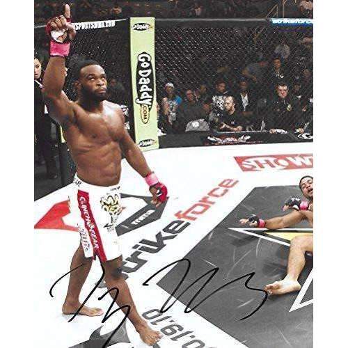 Tyron Woodley, Mixed Martial Artist, MMA, UFC, Signed, Autogrpahed, 8X10 Photo, a COA with the Proof Photo of Tyron Signing Will Be Included