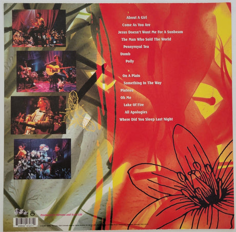 Krist Novoselic signed Nirvana Unplugged album, vinyl COA proof autographed STAR