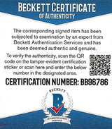 Bret Michaels Poison signed acoustic guitar Something To Believe in Beckett COA autograph Star