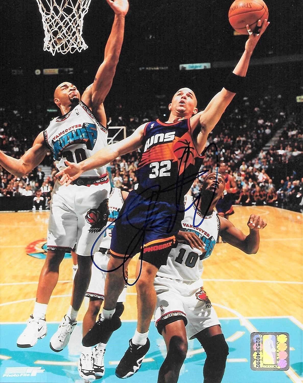 Jason Kidd Phoenix Suns signed autographed Basketball 8x10 photo.proof COA