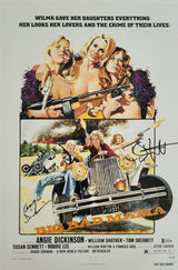 Angie Dickinson Tom Skerritt signed 12x18 Big Bad Mama movie photo poster COA proof STAR