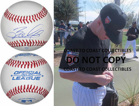 Zack Collins Chicago White Sox signed autographed baseball COA exact proof