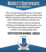 Sterling Shepard New York Giants signed NFL football proof Beckett COA autographed