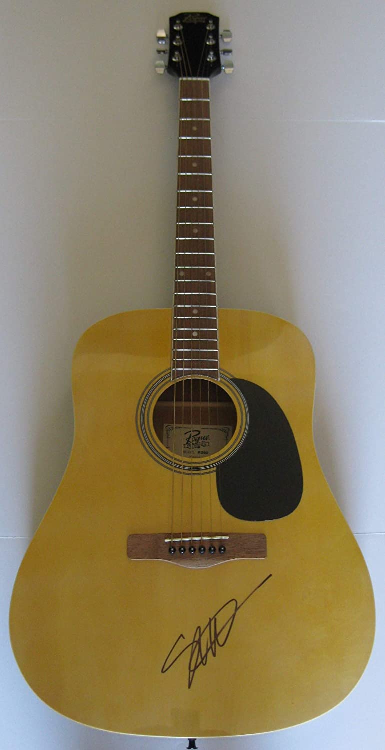 Seth Macfarlane Ted Family Guy signed acoustic guitar exact proof Beckett COA STAR autograph