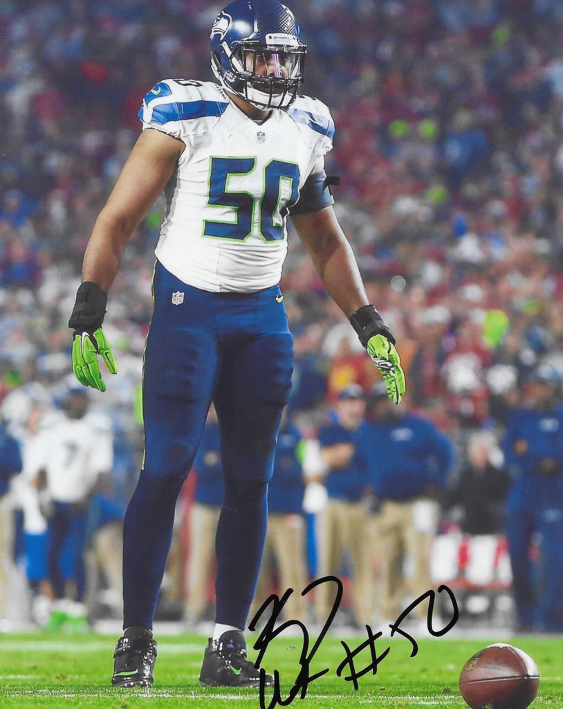 Malcolm Smith Signed 8x10 Photo COA Proof Seattle Seahawks Football Autographed.
