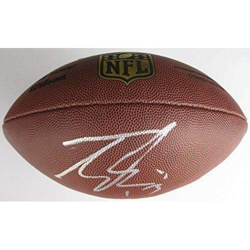 Trevor Siemian, Denver Broncos, Northwestern, Signed, Autographed, NFL Duke Football, a Coa with the Proof Photo of Trevor Signing Will Be Included with the Football
